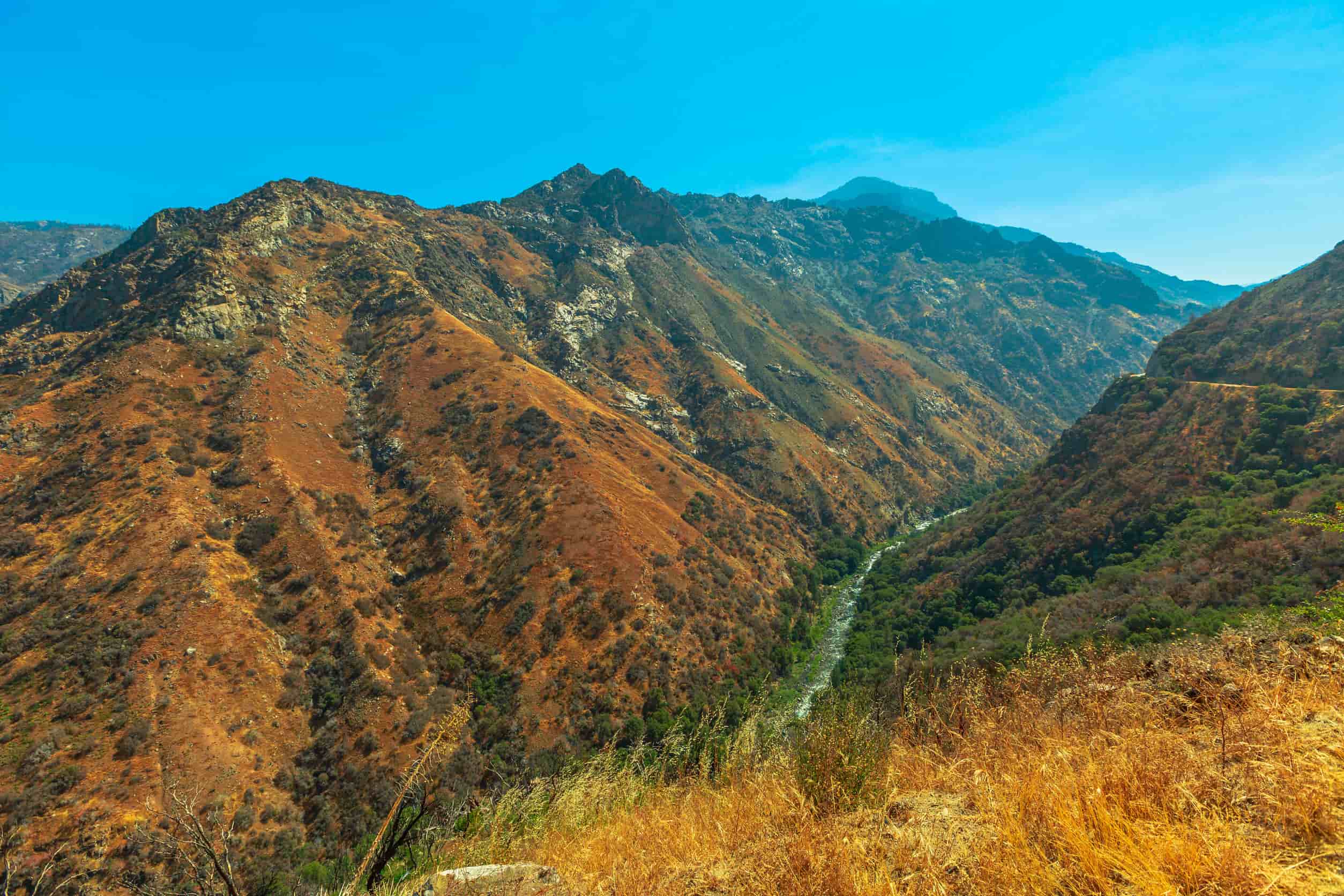 Nature landscape with mountains