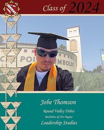Picture of college graduate Jobe Thompson